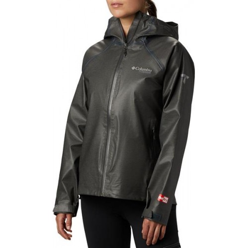 Columbia Women's OutDry Reign Charcoal Heather Jacket Columbia Women's OutDry Reign Charcoal Heather Jacket