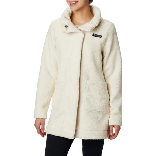 Columbia Women's Panorama Long Sherpa Chalk Jacket Columbia Women's Panorama Long Sherpa Chalk Jacket