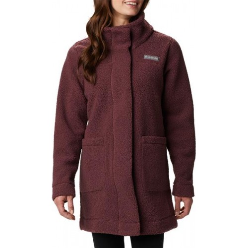 Columbia Women's Panorama Long Sherpa Malbec Jacket Columbia Women's Panorama Long Sherpa Malbec Jacket