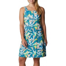 Columbia Women's PFG Freezer III Electric Turqis Hddn Prds Dress Columbia Women's PFG Freezer III Electric Turqis Hddn Prds Dress