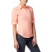 Columbia Women's PFG Tamiami II Long Sleeve Tiki Pink Shirt Columbia Women's PFG Tamiami II Long Sleeve Tiki Pink Shirt
