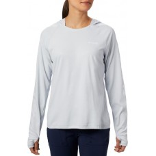 Columbia Women's PFG Tidal Deflector Cirrus Grey Hoodie