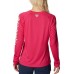 Columbia Women's PFG Tidal Tee II Long Sleeve Cactus Pink/KW Logo Shirt Columbia Women's PFG Tidal Tee II Long Sleeve Cactus Pink/KW Logo Shirt