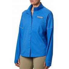 Columbia Women's PFG Ultimate Catch Zero Long Sleeve Hybrid Stormy Blue Shirt Columbia Women's PFG Ultimate Catch Zero Long Sleeve Hybrid Stormy Blue Shirt