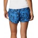 Columbia Women's Pleasant Creek Stretch Hrbr Blue Tcnicl Tonl Prt Short