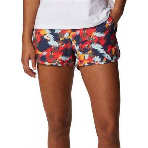Columbia Women's Pleasant Creek Stretch Nctrnl Typhn Blms Mlti Short Columbia Women's Pleasant Creek Stretch Nctrnl Typhn Blms Mlti Short