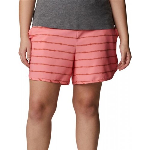 Columbia Women's Pleasant Creek Stretch Slmn Tk Brwn Tie Dye Str Short Columbia Women's Pleasant Creek Stretch Slmn Tk Brwn Tie Dye Str Short