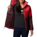 Columbia Women's Powder Lite Blocked Brt Grnm/Bld Orng/Mlbc Jacket