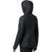 Columbia Women's Powder Lite Hooded Black Jacket Columbia Women's Powder Lite Hooded Black Jacket