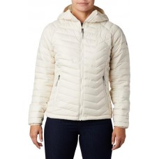 Columbia Women's Powder Lite Hooded Chalk Jacket Columbia Women's Powder Lite Hooded Chalk Jacket