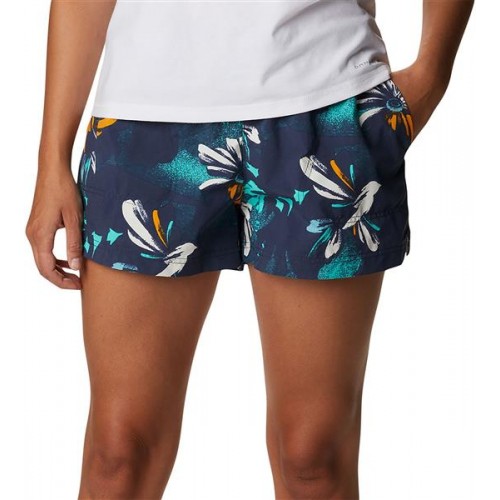 Columbia Women's Sandy River II Printed Nocturnal Daisy Prty Mlti Shorts Columbia Women's Sandy River II Printed Nocturnal Daisy Prty Mlti Shorts