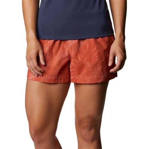 Columbia Women's Sandy River II Printed Slmn Tonal Sunburst Print Shorts Columbia Women's Sandy River II Printed Slmn Tonal Sunburst Print Shorts