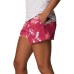 Columbia Women's Sandy River II Printed Wild Fuchsia Daisy Party Shorts