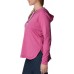 Columbia Women's Sun Trek Pullover WILD FUCHSIA HEATHER Hoodie