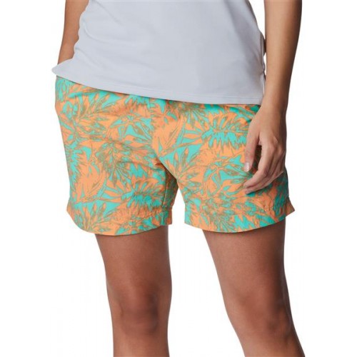 Columbia Women's Super Backcast Water Elctrc Turq Hwian Thrwbk Shorts Columbia Women's Super Backcast Water Elctrc Turq Hwian Thrwbk Shorts