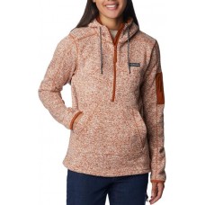 Columbia Women's Sweater Weather Hooded Warm Copper Pullover Columbia Women's Sweater Weather Hooded Warm Copper Pullover