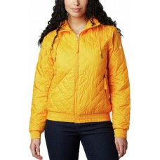 Columbia Women's Sweet View Insulated Bomber Bright Marigold Jacket Columbia Women's Sweet View Insulated Bomber Bright Marigold Jacket