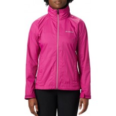 Columbia Women's Switchback Rain Fuchsia Jacket