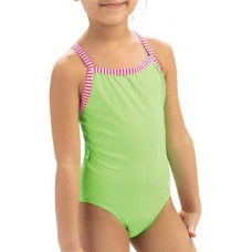 Dolfin Girls' Uglies Solid One Piece Lime Swimsuit Dolfin Girls' Uglies Solid One Piece Lime Swimsuit