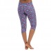 Dolfin Women's Aquashape Print Aqua Swim Mosaic Capris