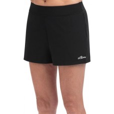 Dolfin Women's Aquashape Solid Loose Fit Swim Black Shorts