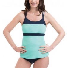 Dolfin Women's Aquashape T-Strap Tankini Mint Top Dolfin Women's Aquashape T-Strap Tankini Mint Top