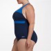 Dolfin Women's Conservative Color-Block Navy/Royal Swimsuit Dolfin Women's Conservative Color-Block Navy/Royal Swimsuit