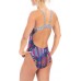 Dolfin Women's Uglies Print Double Strap Back One Piece Diamond Swimsuit