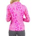 IBKUL Women's Bianca Long Sleeve Golf Bianca Hot Pink/Candy Pnk Polo