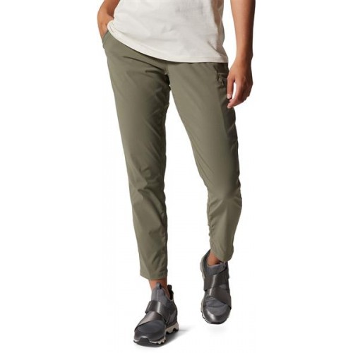 Mountain Hardwear Women's Dynama/2 Ankle Stone Green Pants Mountain Hardwear Women's Dynama/2 Ankle Stone Green Pants