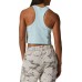 Mountain Hardwear Women's Mountain Stretch Pale Ice Tanklette Mountain Hardwear Women's Mountain Stretch Pale Ice Tanklette