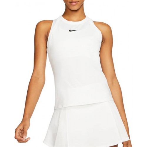 Nike Court Women's Dri-FIT Tennis Tank White Top Nike Court Women's Dri-FIT Tennis Tank White Top