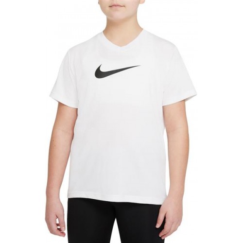 Nike Girls' Dry Legend V-Neck White T-Shirt Nike Girls' Dry Legend V-Neck White T-Shirt