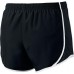Nike Girls' Dry Tempo Running Black/White 2 Shorts