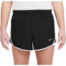 Nike Girls' Dry Tempo Running Black/White Shorts