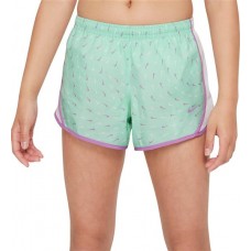 Nike Girls' Dry Tempo Running Mint Foam Print Shorts