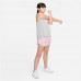 Nike Girls' Dry Tempo Running Pink Foam Print Shorts