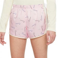 Nike Girls' Dry Tempo Running Pink Foam Print Shorts