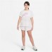 Nike Girls' Dry Tempo Running White Shorts