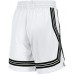 Nike Girls' Fly Crossover Training White Shorts