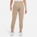 Nike Girls' Sportswear Club Fleece Khaki Pants Nike Girls' Sportswear Club Fleece Khaki Pants