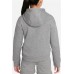 Nike Girls' Sportswear Club Fleece Pullover Carbon Htr/Arctic Punch Hoodie Nike Girls' Sportswear Club Fleece Pullover Carbon Htr/Arctic Punch Hoodie