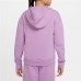 Nike Girls' Sportswear Club Fleece Pullover Violet Shock Hoodie