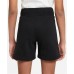 Nike Girls' Sportswear Club French Terry Black Shorts