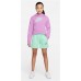Nike Girls' Sportswear Club French Terry Mint Foam Shorts