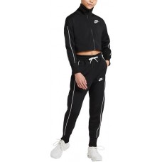 Nike Girls' Sportswear Track Black/White/White Suit