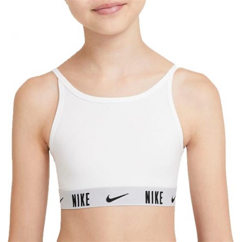 Nike Girls' Trophy Sports White Bra Nike Girls' Trophy Sports White Bra