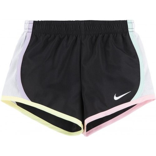 Nike Little Girls' Tempo Black/Citron Tint Shorts Nike Little Girls' Tempo Black/Citron Tint Shorts