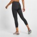 Nike One Women's Training Crop Black Tights