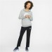 Nike Sportswear Women's Essential Fleece Pullover Dk Grey Heather Hoodie
